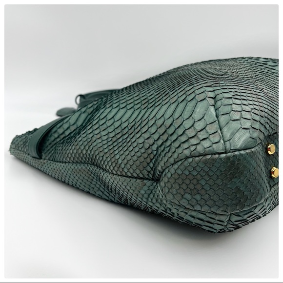 ANKH JET Python skin Shoulder Bag - Picture 7 of 10
